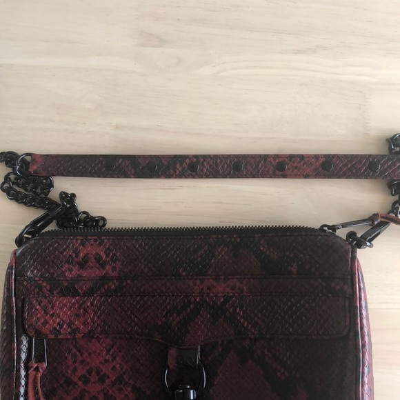 Rebecca Minkoff MAC Python Crossbody Clutch - Picture 3 of 8